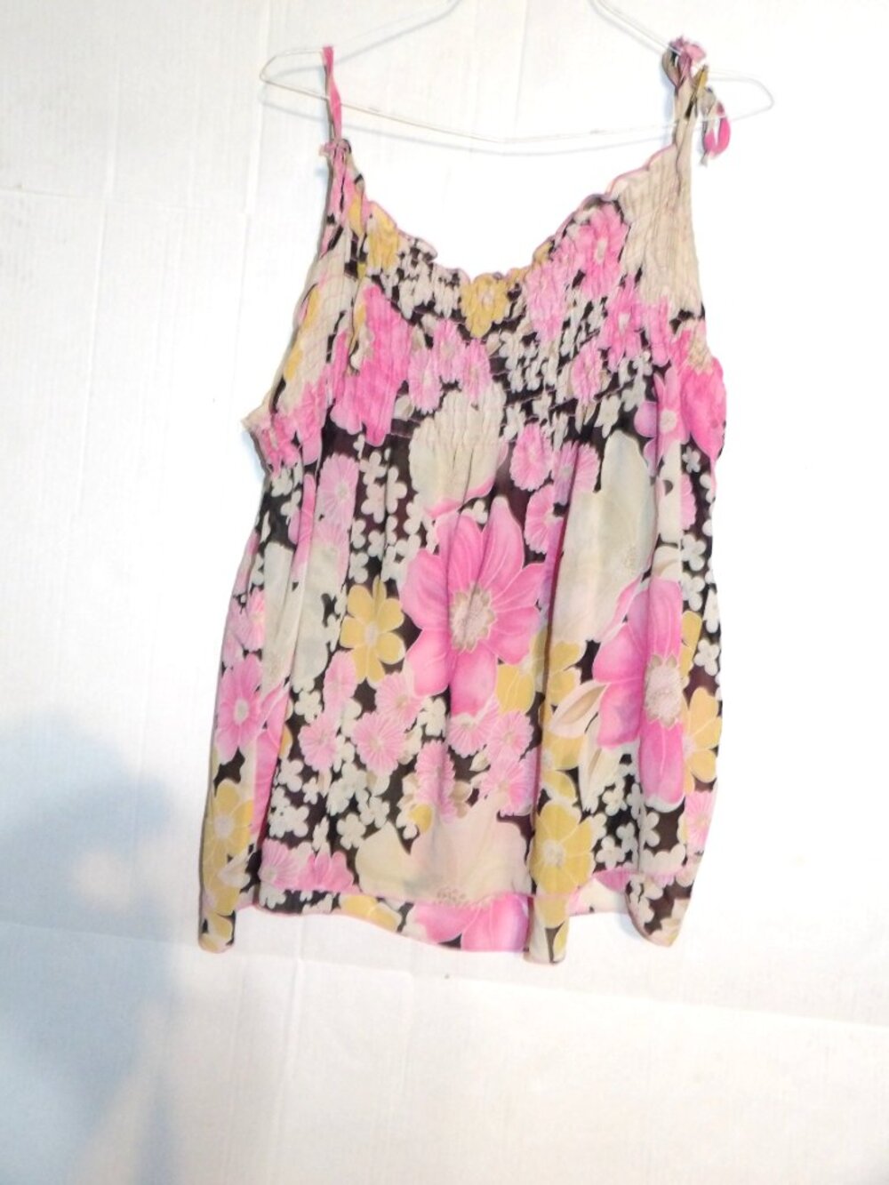 Banabee Floral Tank Top Size 2XL